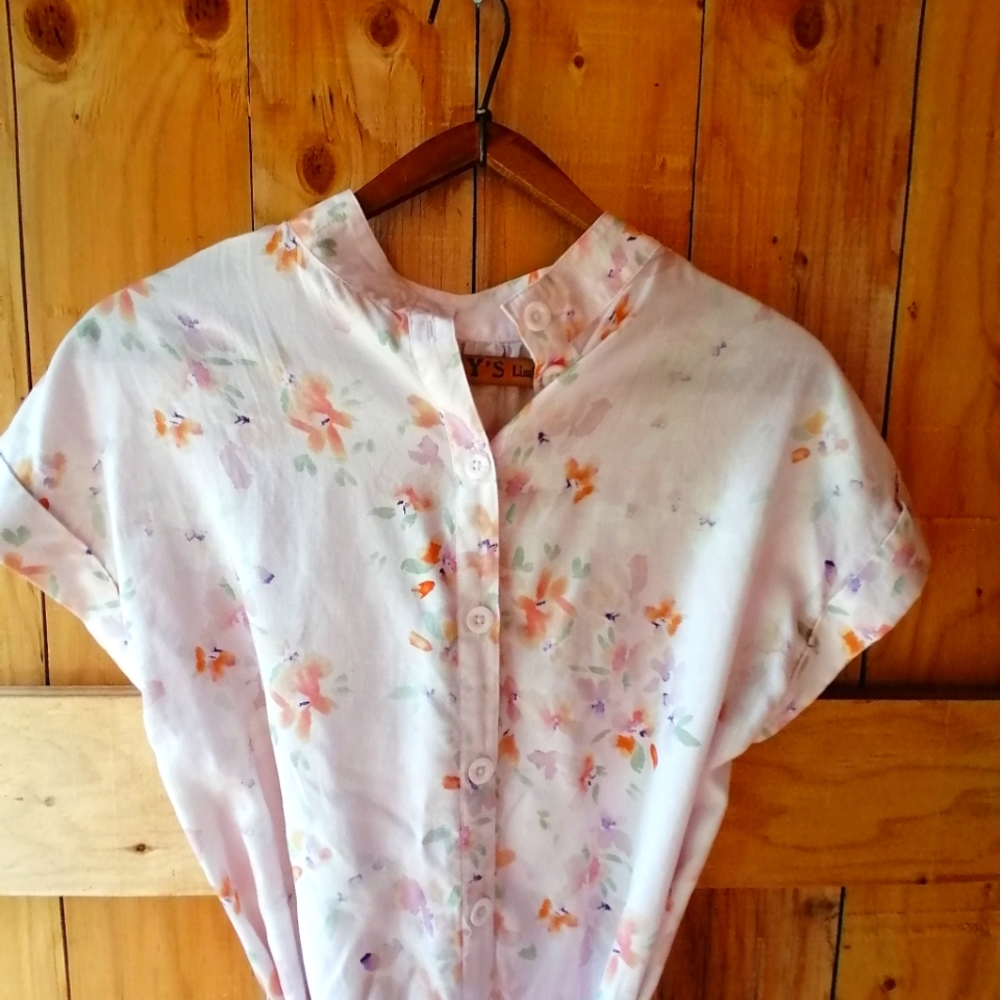 Beautiful Pastel Floral Dress, Mist Water Colour, from Anthropologie. New!